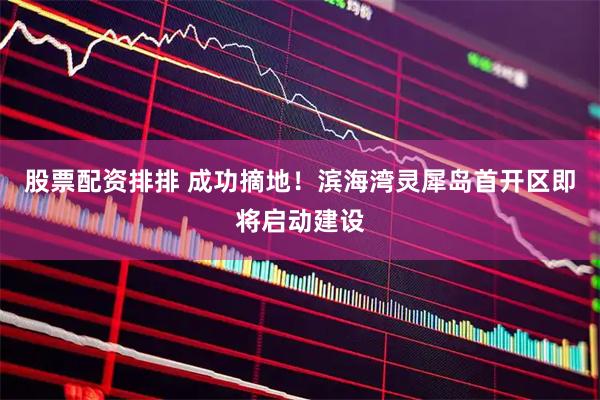 股票配资排排 成功摘地！滨海湾灵犀岛首开区即将启动建设