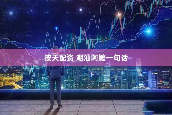 按天配资 潮汕阿嬷一句话